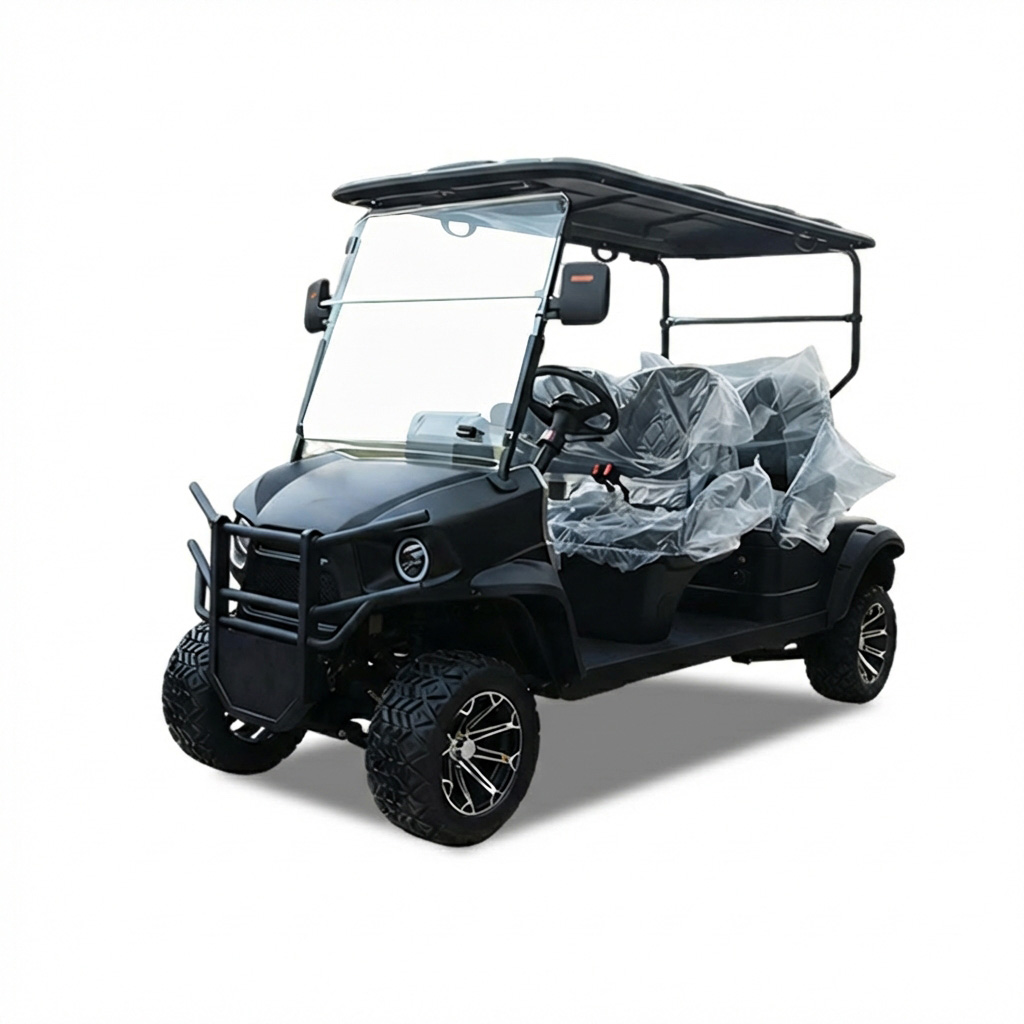 4 Seat 72V Lead Batteries Electric Golf Cart Model M