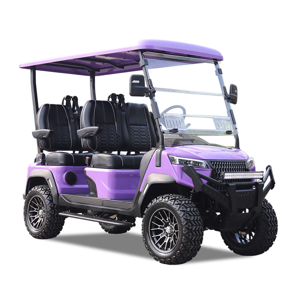 4 Seat Street Legal 48V Lithium Battery Electric Golf Cart Model N