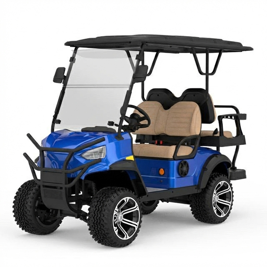 Electric utility vehicle 2 4 6 8 seater golf cart for sale