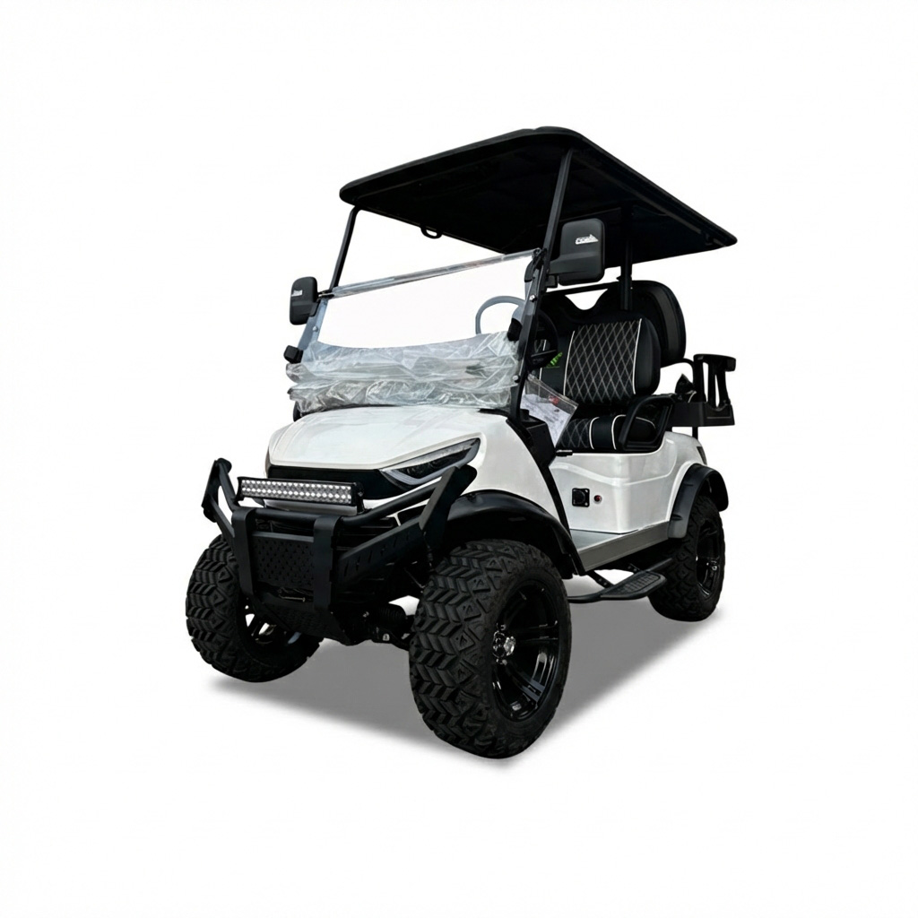 New Design Luxury 4 Person Seat Electric Golf Cart Model J